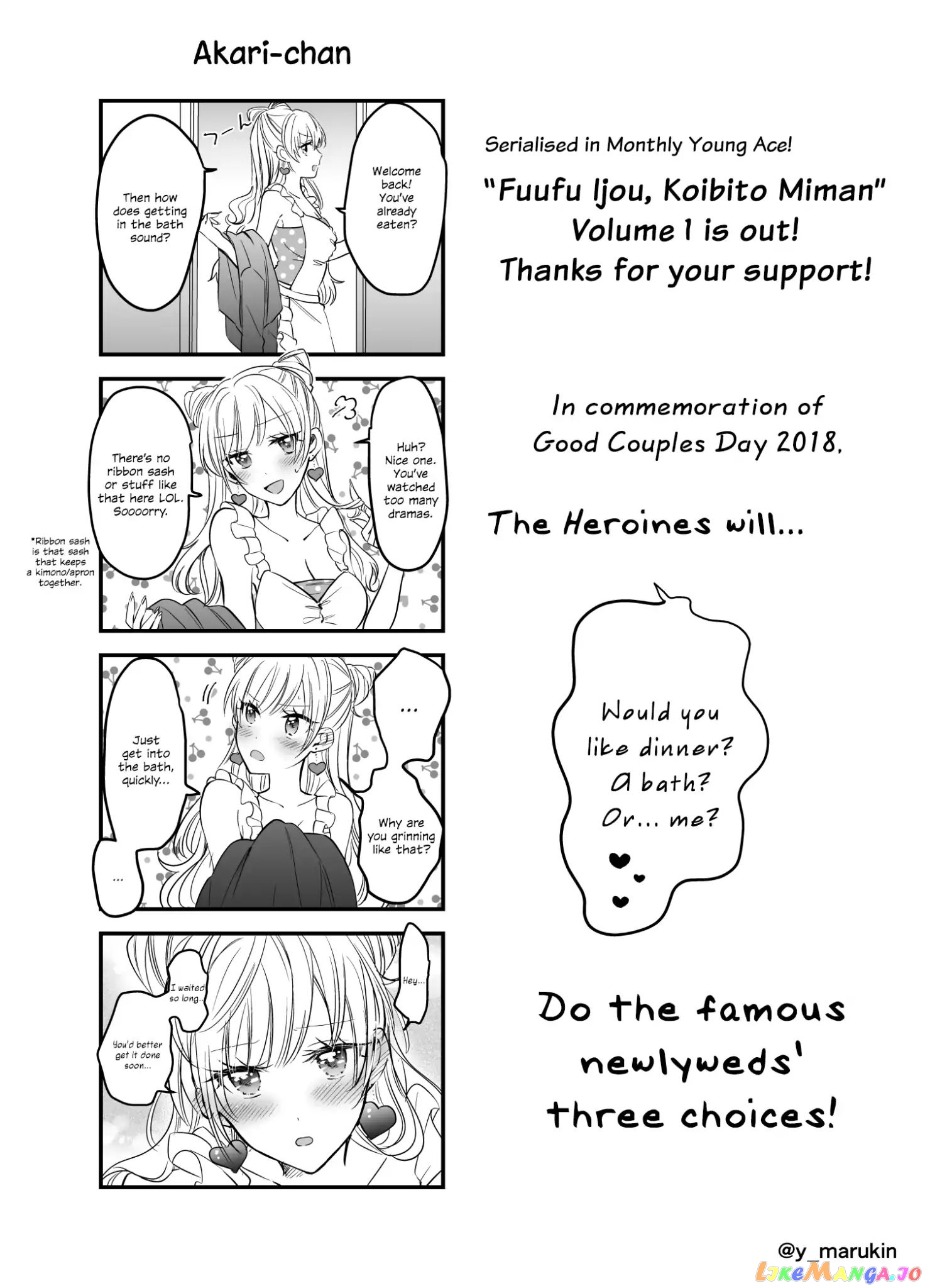 Fuufu Ijou, Koibito Miman, Chapter 3.5 image 3